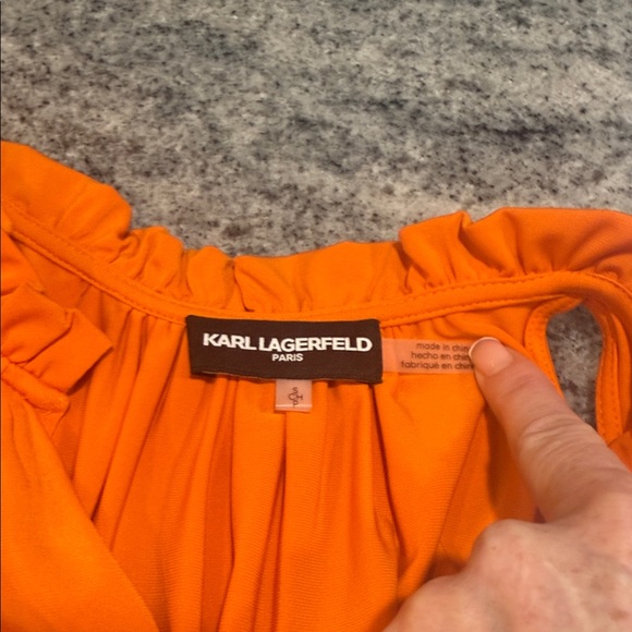 Karl Lagerfeld Tiered Maxi Dress - Picture 8 of 11